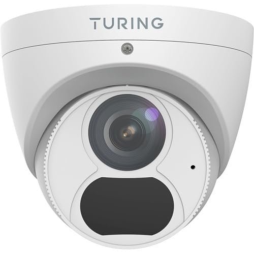 Turing Video TP-MED4M28 Smart Series TwilightVision 4MP IR Turret IP Camera  2.8mm Lens, White
