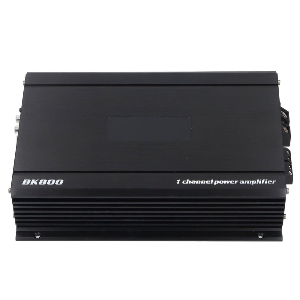 1500W Car Sound Amplifier High Power Pure Low Bass Channel Amplifier with Wire Control for DC 1 to 15V Truck UTV Motorcycle Specifically to Subwoofers Bass Maintaining Car
