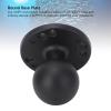 1.5 Inch Ball Mount, Ball Mount Base with Aluminum Alloy AMPS Hole Round Plate for C Size Ball Double Socket Arm view 2