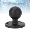 1.5 Inch Ball Mount, Ball Mount Base with Aluminum Alloy AMPS Hole Round Plate for C Size Ball Double Socket Arm view 4
