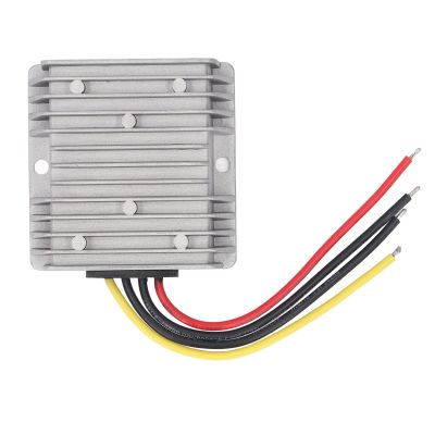 Adjustable DC Voltage Reducer 60V to 12V10A Power Supply Regulator Converter Module Aluminium Case for Vehicles LED Light Strips Motors