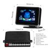 Car Parking Sensor Reversing Radars System Front & Rear Support Sound Warning/Buzzer with 8 Parking Sensors Distance Detection(Black) view 2