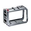 Camera Protective Cage for Action 5 Professional with Pre Positioned Base and Cold Shoe Port for Lighting Gear view 3