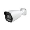 6MP PoE Network Bullet Camera IP-5IR6S4C2-MZ, Titanium IP Surveillance System, 2.8-12mm Motorized Lens, Dual Light LED & IR, Full Color Option, 164ft Night Vision, Built in Mic, Micro SD Slot, White view 1
