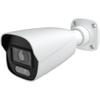 4MP PoE Bullet Network Camera IP-5IR4C22-MZ-PA, Smart Dual Light Acive Deterrence IP Security Camera, 131ft Night Vision, Full Color Option, Built in Mic & Speaker, 2.8-12mm Motorized Lens, White view 1