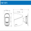 4MP PoE Bullet Network Camera IP-5IR4C22-MZ-PA, Smart Dual Light Acive Deterrence IP Security Camera, 131ft Night Vision, Full Color Option, Built in Mic & Speaker, 2.8-12mm Motorized Lens, White view 2