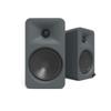 Kanto ORA4 140W Powered Reference Speakers with Bluetooth 5.0 and USB-C Input | 4 Woofers with Deep Bass Extension | Bi-Amplified | 80 Hz Automatic Crossover | Reference Quality Sound | Pair | Grey view 1