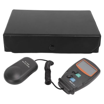 Baxnore LX1010B Digital Light Meter, ABS Multifunction Illuminance Meter, Digital Illuminance Tester, Digital Illuminance Meter for Office School Factory