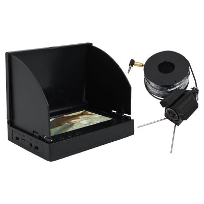 4.3 Inch HD Screen Fish Finder, Underwater Fishing Camera With Infrared Lighting For Maximum Visibility In Dark Waters Ice Boating Fishing Tool(4.3IPS+camera20m)