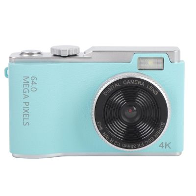 4K Digital Camera, 16X Zoom Video Camera Camcorder 64MP 2.4 Inch Screen Digital Camera Recorder Vlogging Camera Built in Mic, Handycam Camcorder for Teens Beginners Travel