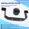 Bzumperyz 740149-1 Gimbal Bracket Mounting Bracket with Knobs Mounting Screws Fit for Helix 8 Helix 9 Helix 10 Fishfinders All Models view 4