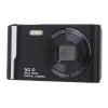 ZJchao 4K 50MP Digital Camera HD 16x Digital Zoom 2.8" LCD Screen Anti-Shake Autofocus Retro Compact Camera with Flash for Vlogging (Black) view 4
