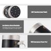 ACAGALA 5-in-1 Unlock Smart Door Lock Keyless Entry Biometric Door Knob with Keypad BT Tuya App Remote Control Password Fingerprint Door Lock with IC Card Mechanical Key for Home Apartment view 2