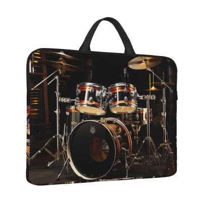 Laptop Case Sleeve 14 inch Laptop Bag Tote Shockproof Computer Carrying Bag Drum Set Notebook Case Cover