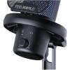 FEELWORLD VM1 USB Condenser Gaming Microphone for Streaming Noise Cancellation Mute RGB Light One-Key Mute Desktop Stand view 2