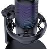FEELWORLD VM1 USB Condenser Gaming Microphone for Streaming Noise Cancellation Mute RGB Light One-Key Mute Desktop Stand view 4