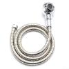 Beauty Salon Shampoo Sink Bowl and Sprayer Kit, Shampoo Bed with 120cm Metal Hose, Hot and Cold Mixer Tap Sprayer Set for Hair Beauty Salon view 1