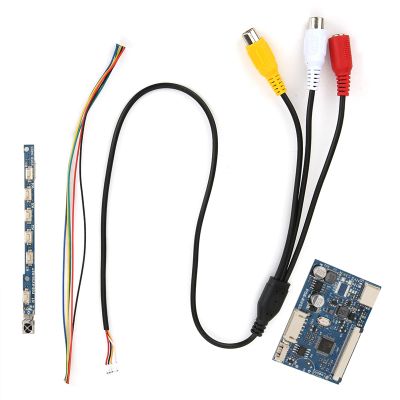 50pin Single AV Driver Board Module with 7,9,10.1 Inch LCD Screen, for Car Reversing System, Video Doorbell, Smart Home