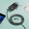 RXQMXG AC Adapter Compatible with Crosley Turntable SW1200500-F04 Power Supply Charger Power Cord view 3