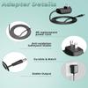 RXQMXG AC Adapter Compatible with Crosley Turntable SW1200500-F04 Power Supply Charger Power Cord view 4