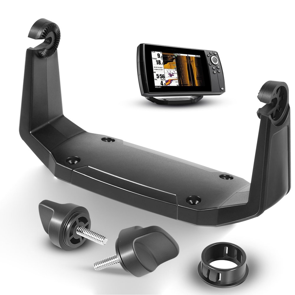 Bzumperyz 740146-1 Gimbal Bracket Mounting Bracket with Knobs Mounting Screws Fit for Helix-7 Series Fish Finders All Models