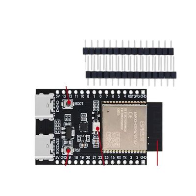 1~4PCS EGBO ESP32 ESP32-C6 WiFi+Bluetuth Internet of Things Dual Type-C Development Board Core Board ESP32-C6-DevKit C N4R2 New for Arrival 2025 High for Quality