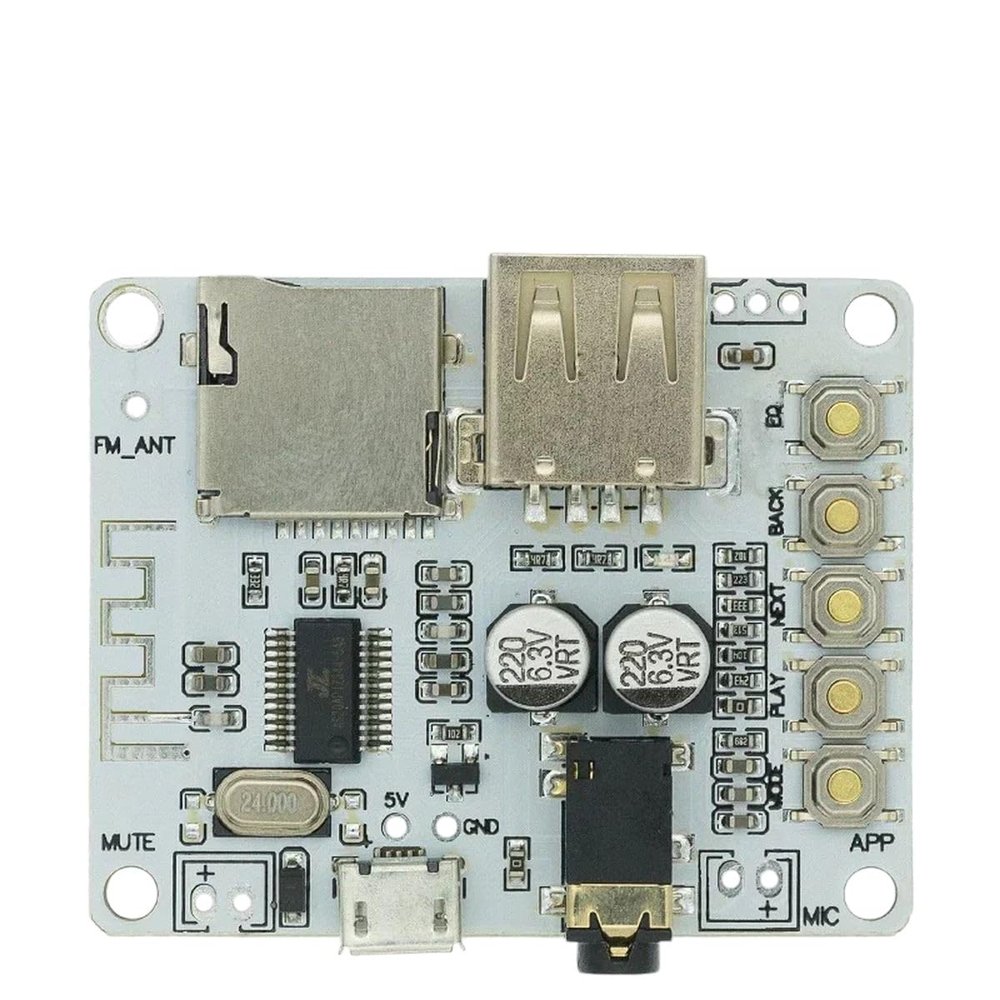 Bluetuth Audio Receiver Board with USB TF Card Slot DecoDing Playback PreamP Output A7-004 5V 2.1 Wireliess Stereo Music Module New for Arrival 2025 High for Quality