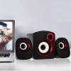 NSUQOA JSEIAJB Computer Audio Desktop Home Speaker Laptop Heavy Subwoofer Wired Small Mini Desktop Speaker(D) view 2