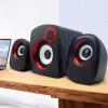NSUQOA JSEIAJB Computer Audio Desktop Home Speaker Laptop Heavy Subwoofer Wired Small Mini Desktop Speaker(D) view 3