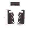 Micro Traders 1 Pair Car Double DIN Installation Dash Kit Compatible with Toyota RAV4 2005-2010 Compatible with 4runner 2004-2006 3.9x3.1x0.4Inch Black view 4