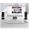 NSUQOA JSEIAJB Computer Audio Desktop Home Overweight Subwoofer Laptop Wired Small Speaker Stereo Multimedia Desktop Sound view 4