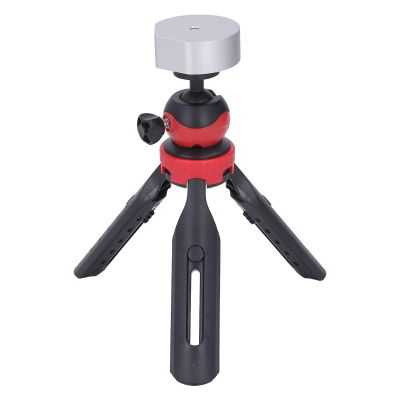 Tripod Mounting Kit Aluminum Alloy Base Adjustable Height Mini Antenna Stand Portable Tripod (Silver Adapter)