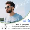 COSMOING Smart Glasses, Bluetooth Sunglasses Hands-Free Calling with Mic & Speakers, Bluetooth 5.3 with UV400 Polarized Lenses, Stereo Audio Wireless Headset for Cycling Running Hiking view 4