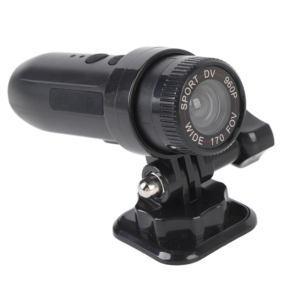 Asixxsix Action Camera, 1280 x 960 Full HD 170 Wide Angle Sports & Action Video Camera, Waterproof, Compact, Easy Mount for Bike Car Helmet, Travel, Hiking, Cycling