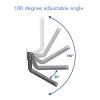 Satellite Mounting Kit for V2 Internet Satellite, 180 Adjustable Iron Satellite Dish Bracket for Gen 2, Pole Mount for Wall Roof, Mount Accessories view 4