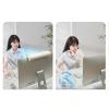 Air Conditioning Hanging Screen Fan Portable USB Mini Screen Fan Vaneless Silent Cooling Fan for Office Desktop view 2