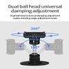 FEICHAO Paste Mounting Dual Ball Head Swivel Seat Charging/Magnetic Holder Compatible with Hero 13/12, Action 5 Pro, X4/X3 Sports Camera (Set D,Long Type) view 4
