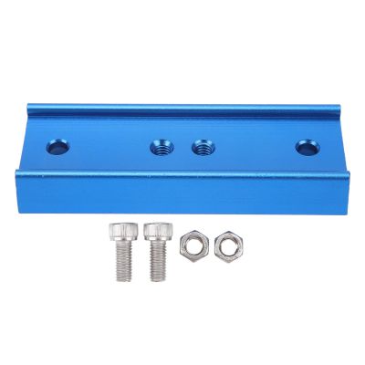 4.25in Dovetail Plate, Aluminum Quick Release Dovetail Mounting Plate with 1/4in Thread, Telescope Saddle Mount Base for Equatorial Tripod Astrophotography (Blue)