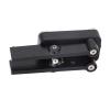 Double Paddle Telegraph Key, Morse Code CW Key with Magnetic Base and ABS Material Mini CW Key for Amateur Radio with 3 5mm Interface Cable view 2