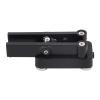 Double Paddle Telegraph Key, Morse Code CW Key with Magnetic Base and ABS Material Mini CW Key for Amateur Radio with 3 5mm Interface Cable view 3