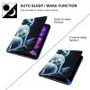3D Polar Bear Moonlight Protective Case Compatible with ipad Mini6 (8.3in) Without Pencil Holder Anti-Scratch Tablet Shell view 3