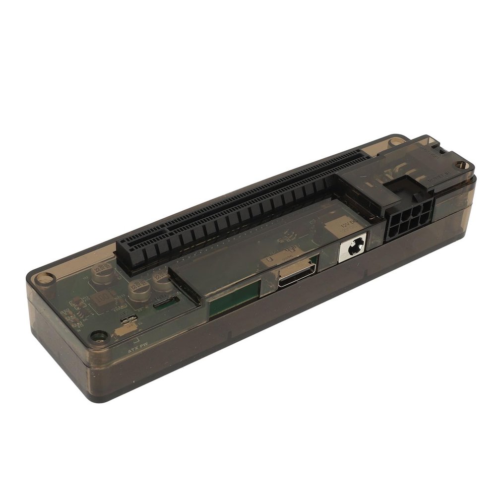 XUMIUZIY Laptop External Independent Video Card Dock, GPU External Graphics Card Dock, EXP GDC PCIe M.2 M Key to OCuLink, 6Pin Power Interface for Server Computing