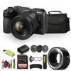 Nikon Z30 Lightweight Mirrorless Camera with 12-28mm Zoom Lens + Memory Card Wallet + Extreme PRO 64GB Card + 12 Inch Flex Tripod + Nikon FTZ II Mount Adapter + More view 1