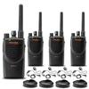 Motorola BPR40 Mag One Series 4W UHF 8-Channel Two-Way Radio (BPR40-U8) + Motorola HKLN4604 PTT Earpiece (4 Pack) view 1