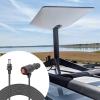 Water Proof Mini Dish Antenna DC Power Cable, 10m Length, Rubber Copper, SCP Supercharge USB Port, Designed specifically for Mini Dish Antenna for 12-24V view 2