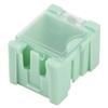 50Pcs Green SMT SMD Container Box Electronic Components Mini Storage Case Electronic Component Container Mini Storage Boxes kit view 3