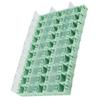 50Pcs Green SMT SMD Container Box Electronic Components Mini Storage Case Electronic Component Container Mini Storage Boxes kit view 4