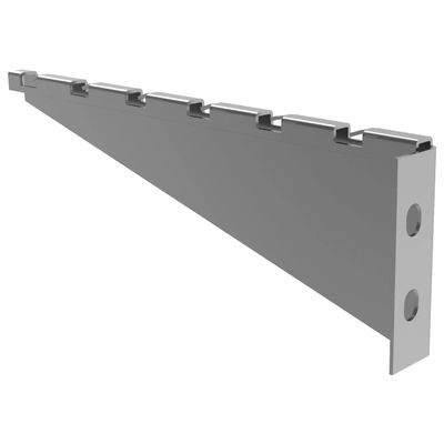 Kable Kontrol Stainless Steel V Type Bracket  6 Width - Wire Mesh Tray Cable Management Rack Cords Organizer Cable Basket, NEC Approved for Network, Fiber Optic, Cabling Accessory