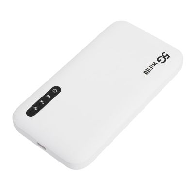 5G Wi Fi 6 Mobile Hotspot Router, 2.4/5.8GHz Band Portable Wi Fi Device, 5G Modem with SIM Cards Slot, Up to 16 Devices, IP67 Water, for Phone Tablet