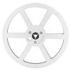 1/4 7 Inch Empty Tape Reel,Aluminum Alloy Open Reel Sound Takeup Reel Disc,Repair Replace Recording Erasing Re Recording,for General Open Reel Decks (Silver) view 1